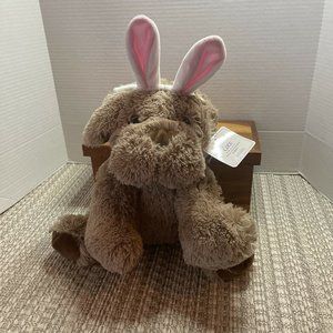 NWT Russell Stover‎ Coco plush dog with rabbit ears